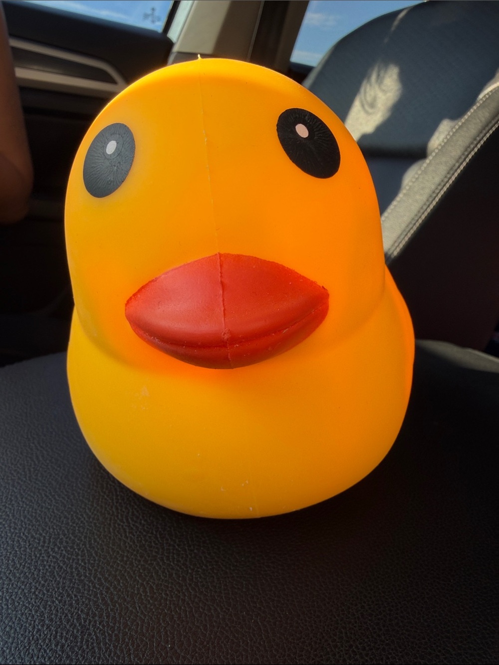 Squeeezy Yellow Duck Toy